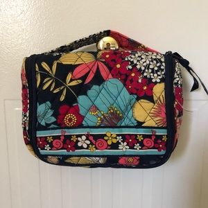 Vera Bradley floral toiletry organizer